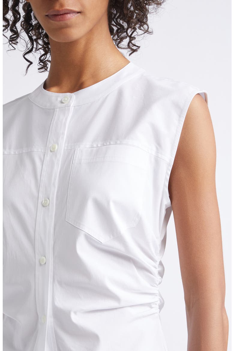 Harini Sleeveless Button-Up Top, Alternate, color, WHITE