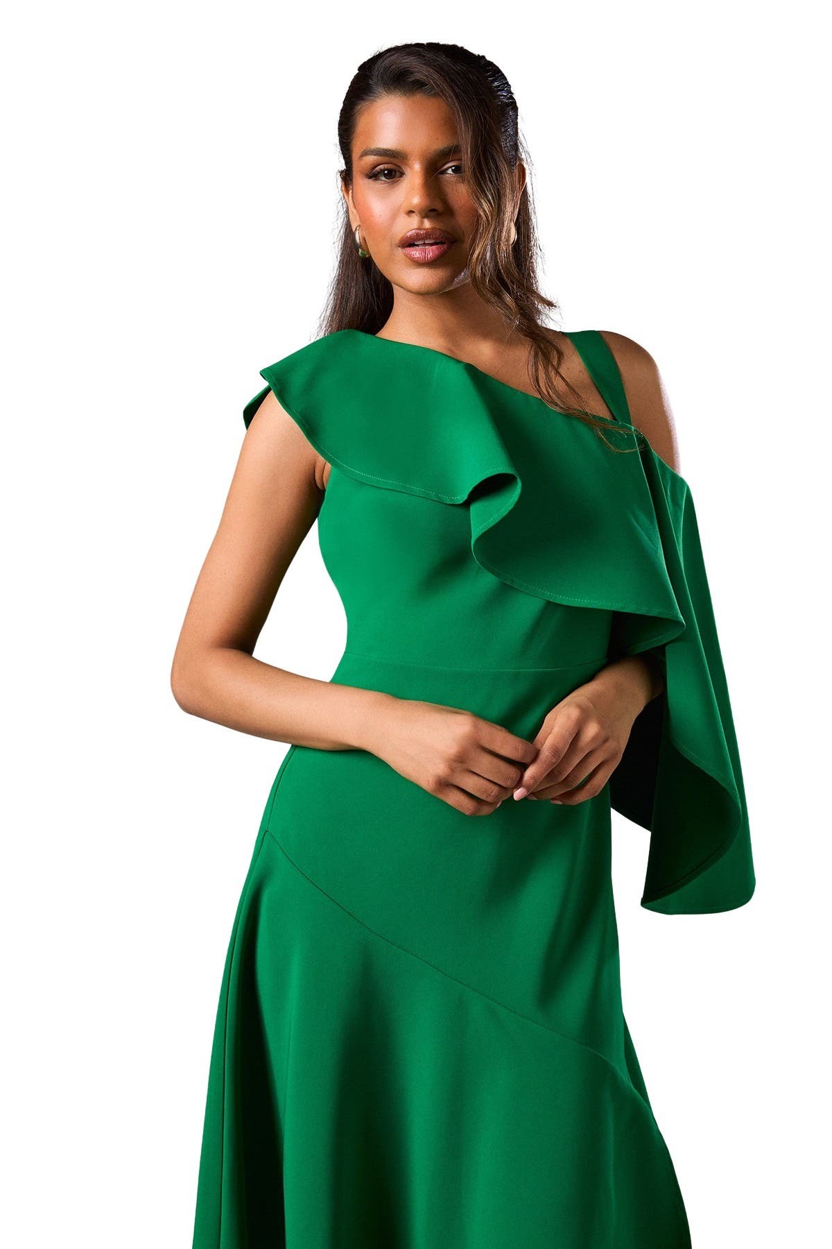 Petite Midi Wedding Guest Dress - image 2