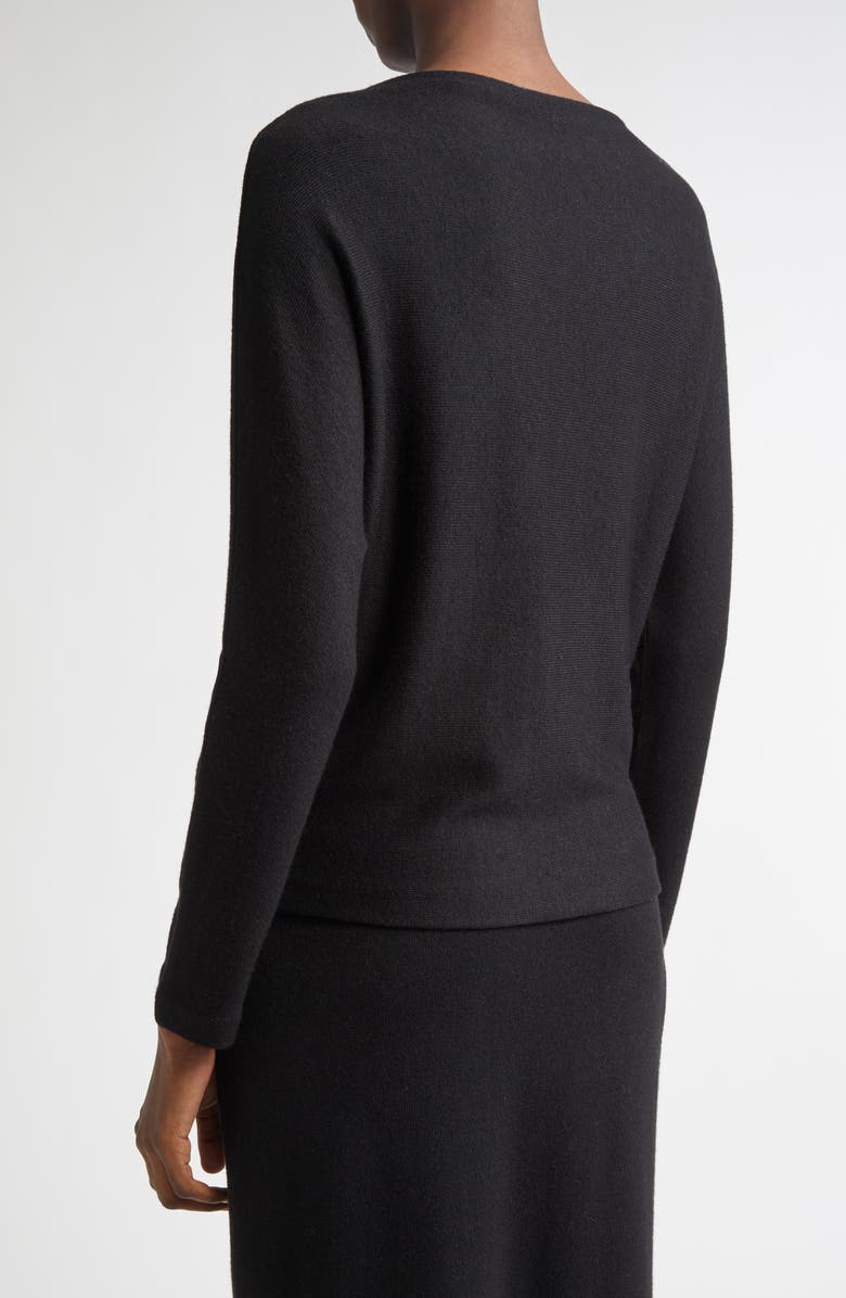 Vince Dolman Sleeve Sweater, Alternate, color, Black