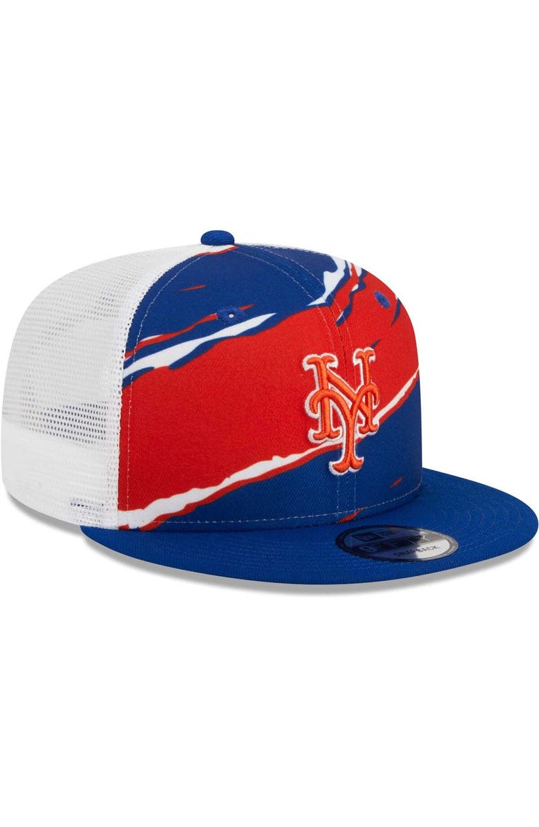 New Era Men's New Era Royal New York Mets Tear Trucker 9FIFTY Snapback Hat, Alternate, color, 