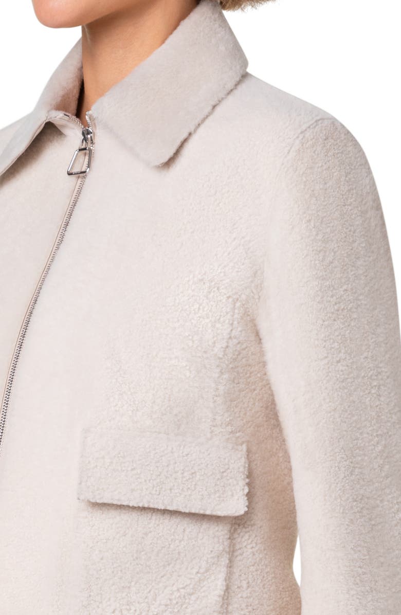 Akris Sady Genuine Shearling Jacket, Alternate, color, 