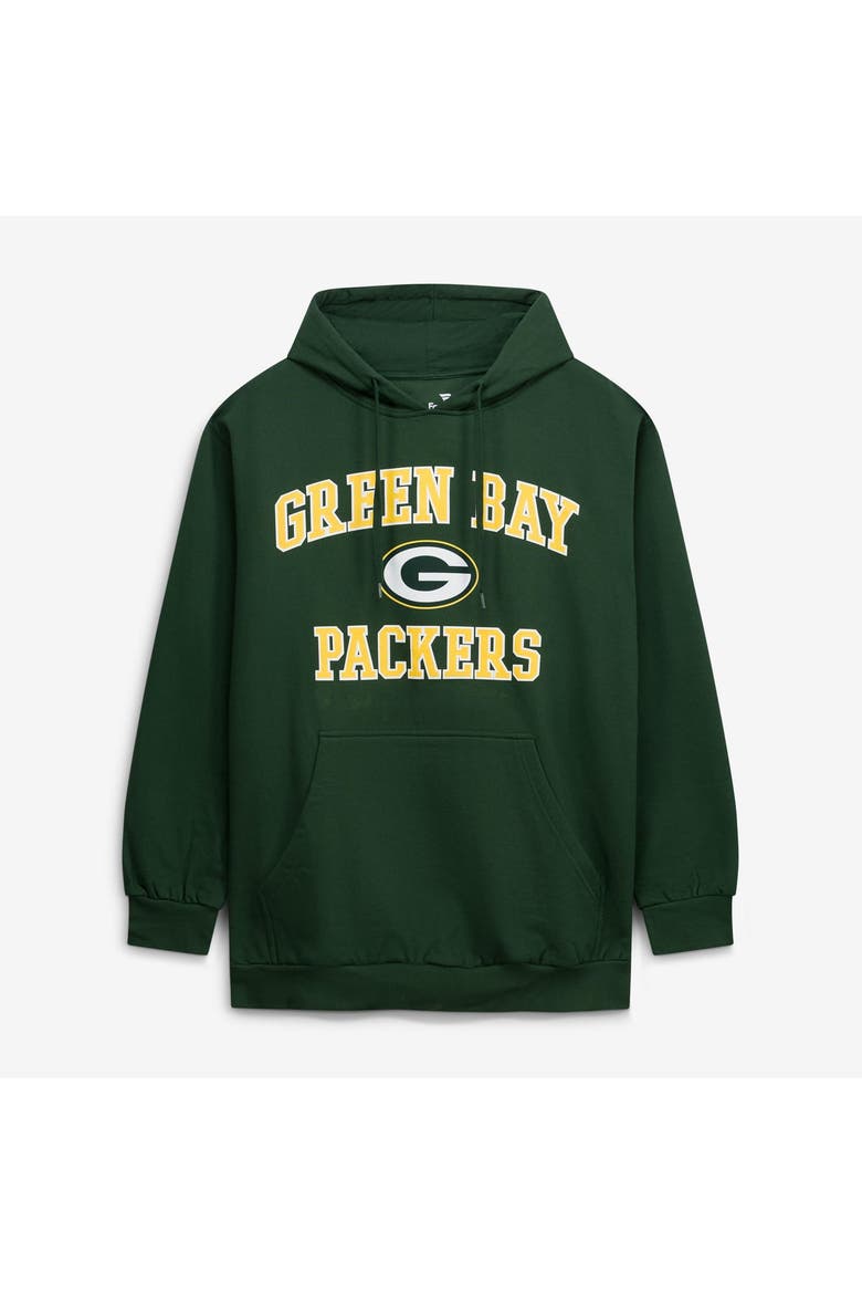 Men's Fanatics  Green Green Bay Packers Big & Tall Heart & Soul Hoodie, Main, color, Green