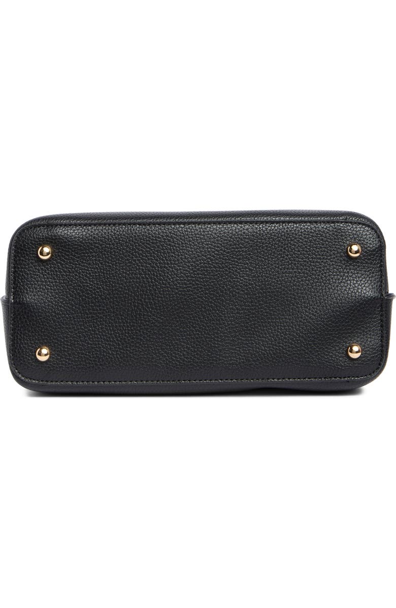 Nanette Lepore Bellamy Triple Compartment Satchel, Alternate, color, Black - Heart Geo Black