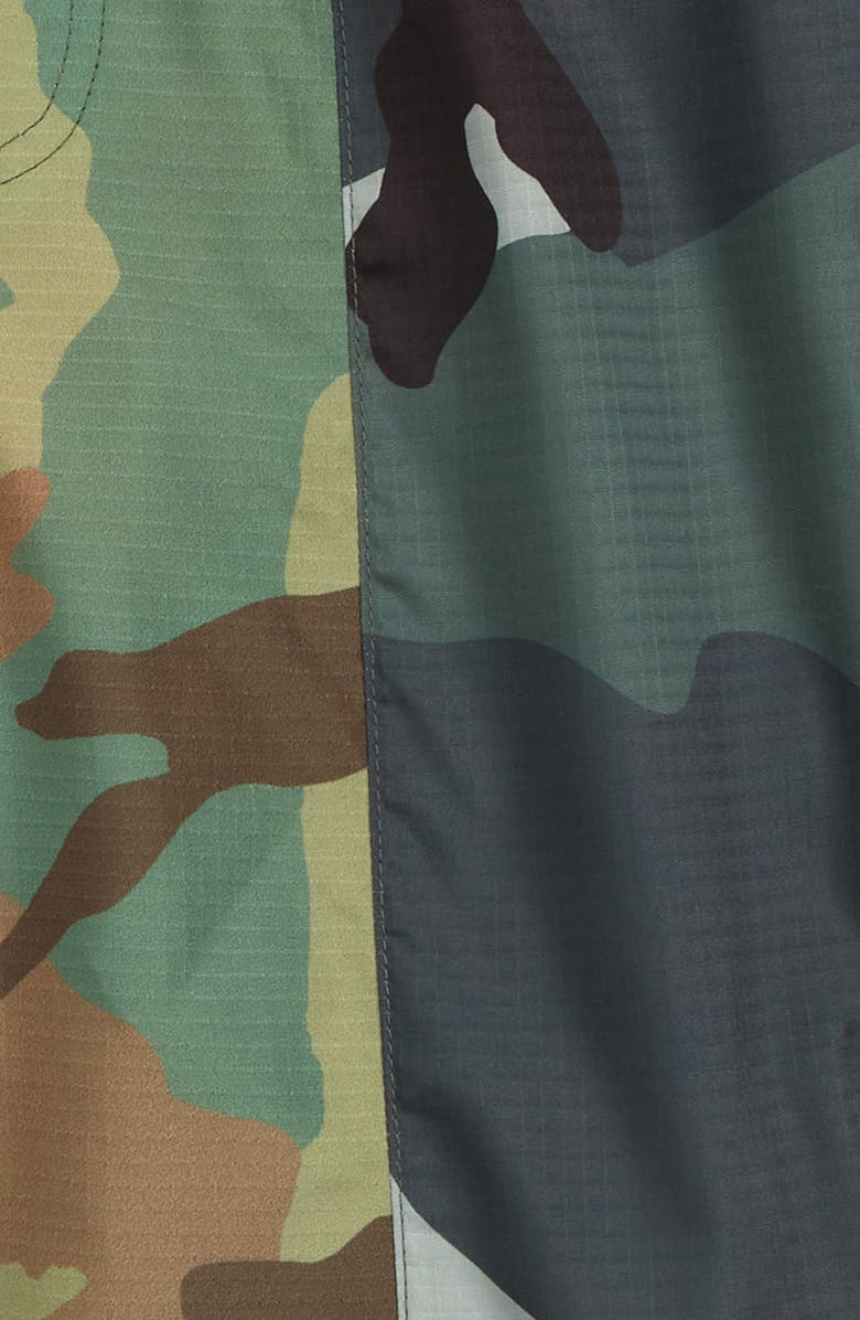 Dolce&Gabbana Kids' Camo Swim Trunks, Alternate, color, 