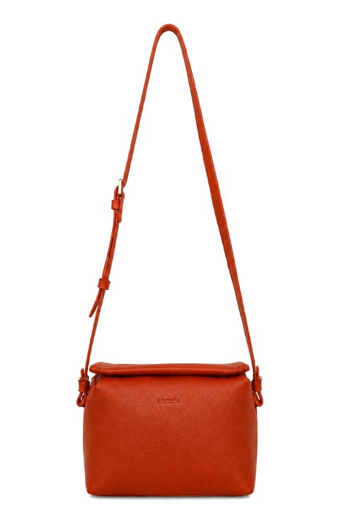 Agnes Leather Crossbody Bag