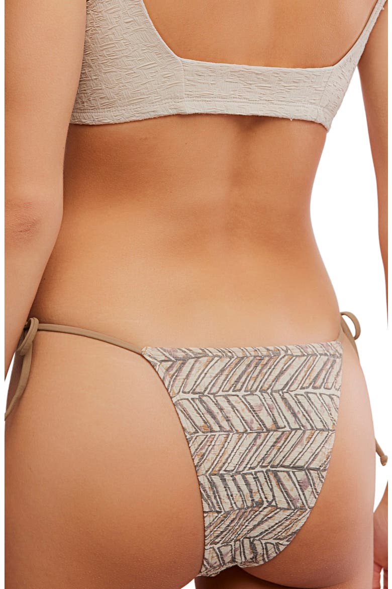 Michelle Side Tie Bikini Bottoms, Alternate, color, COPACAPABANA TILE