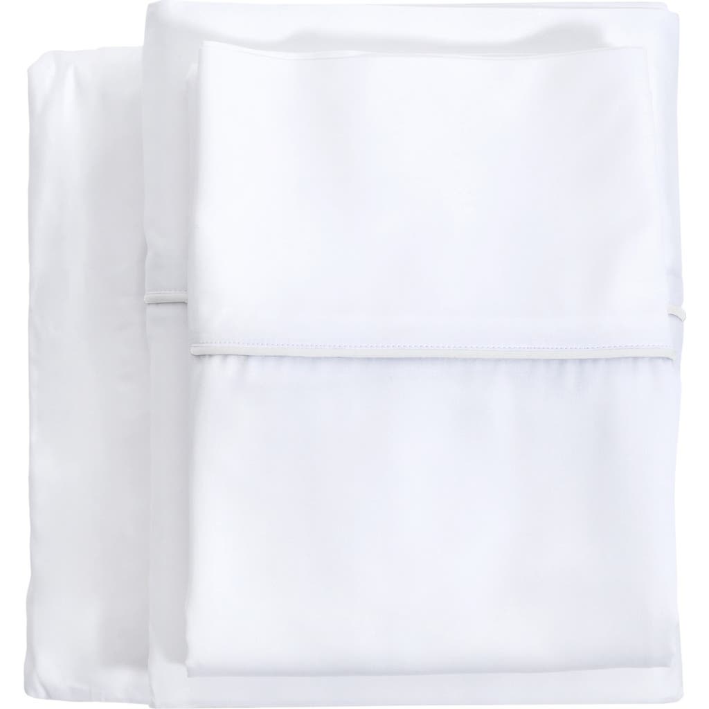 Pom Pom At Home Sheena Sateen Sheet Set In White