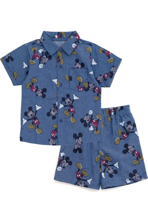 Mickey Mouse & Friends Romper Dress and Shorts Set