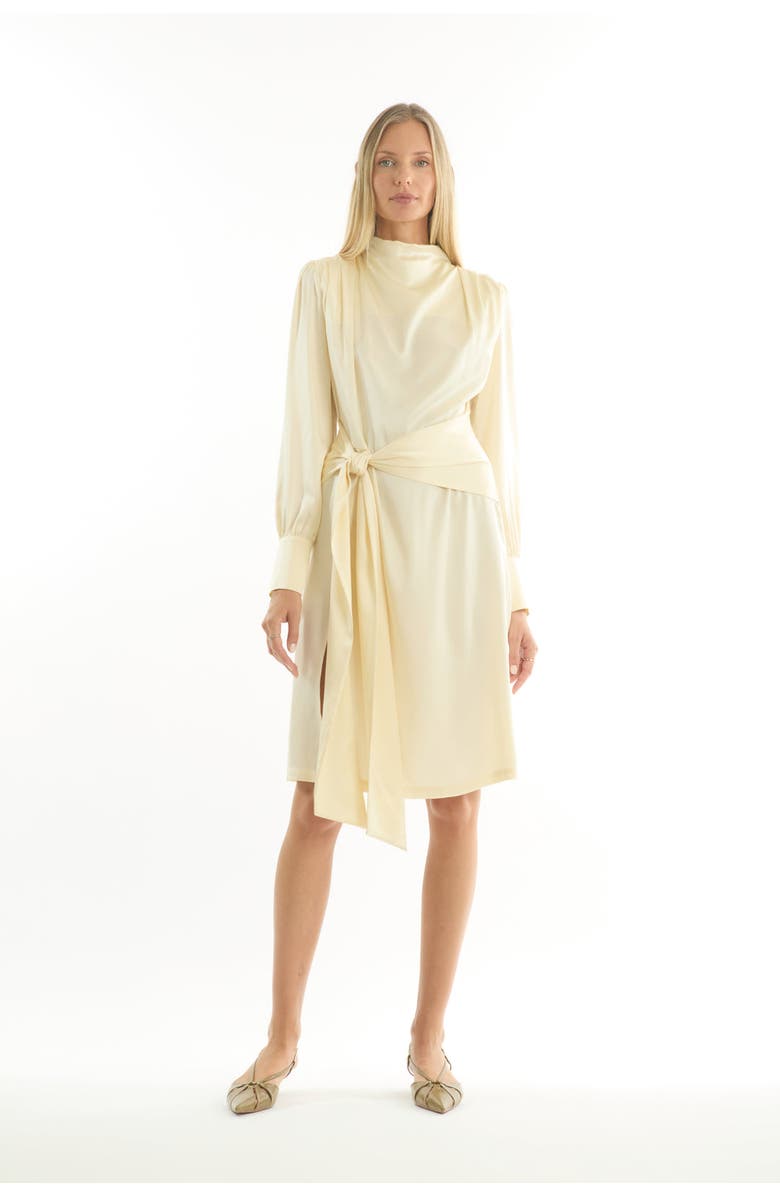 SECRET MISSION Mina Dress, Alternate, color, Crème