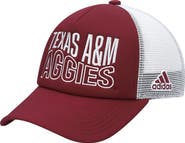 adidas Men's adidas Maroon/White Texas A&M Aggies Wave Foam Trucker Snapback Hat