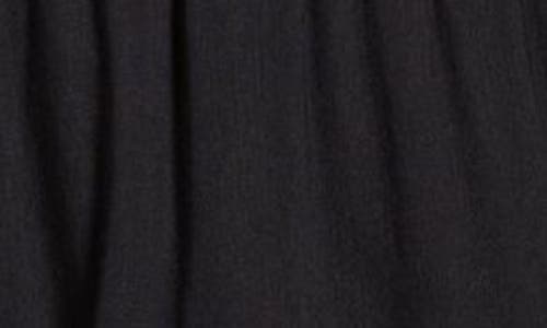 Bp. Lace Trim Ruffle Skort In Black