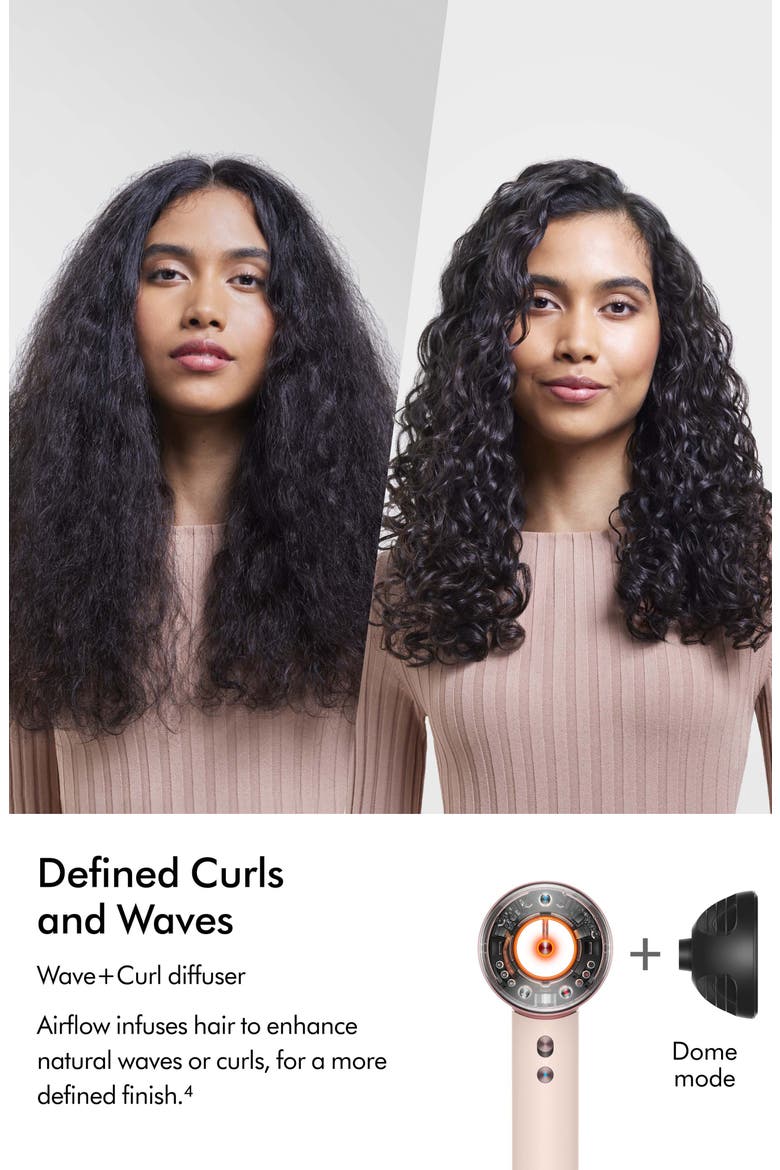 Special edition Supersonic Nural™ Hair Dryer in Amber silk, Alternate, color, AMBER SILK