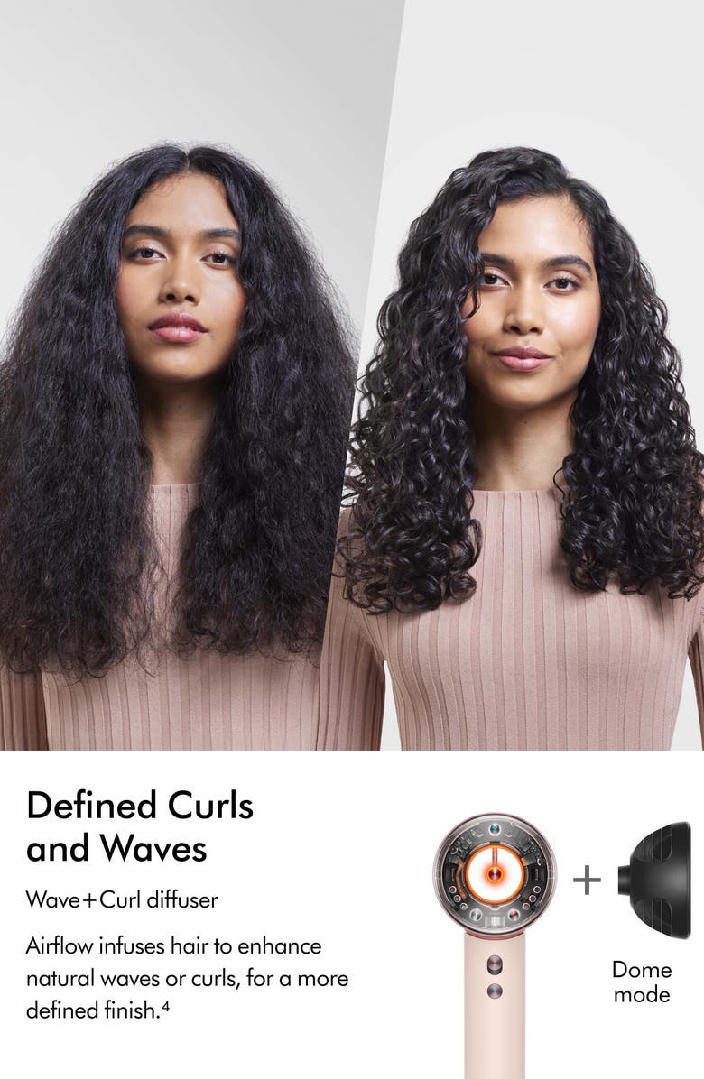 Dyson Special edition Supersonic Nural<sup>™</sup> Hair Dryer in Amber silk, Alternate, color, Amber Silk