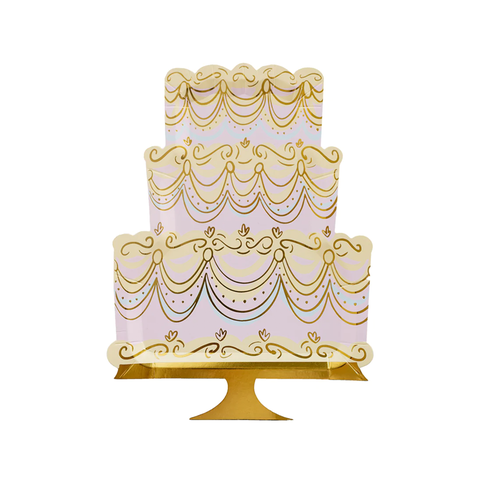 Let Them Eat Cake Large "Cake" Plates