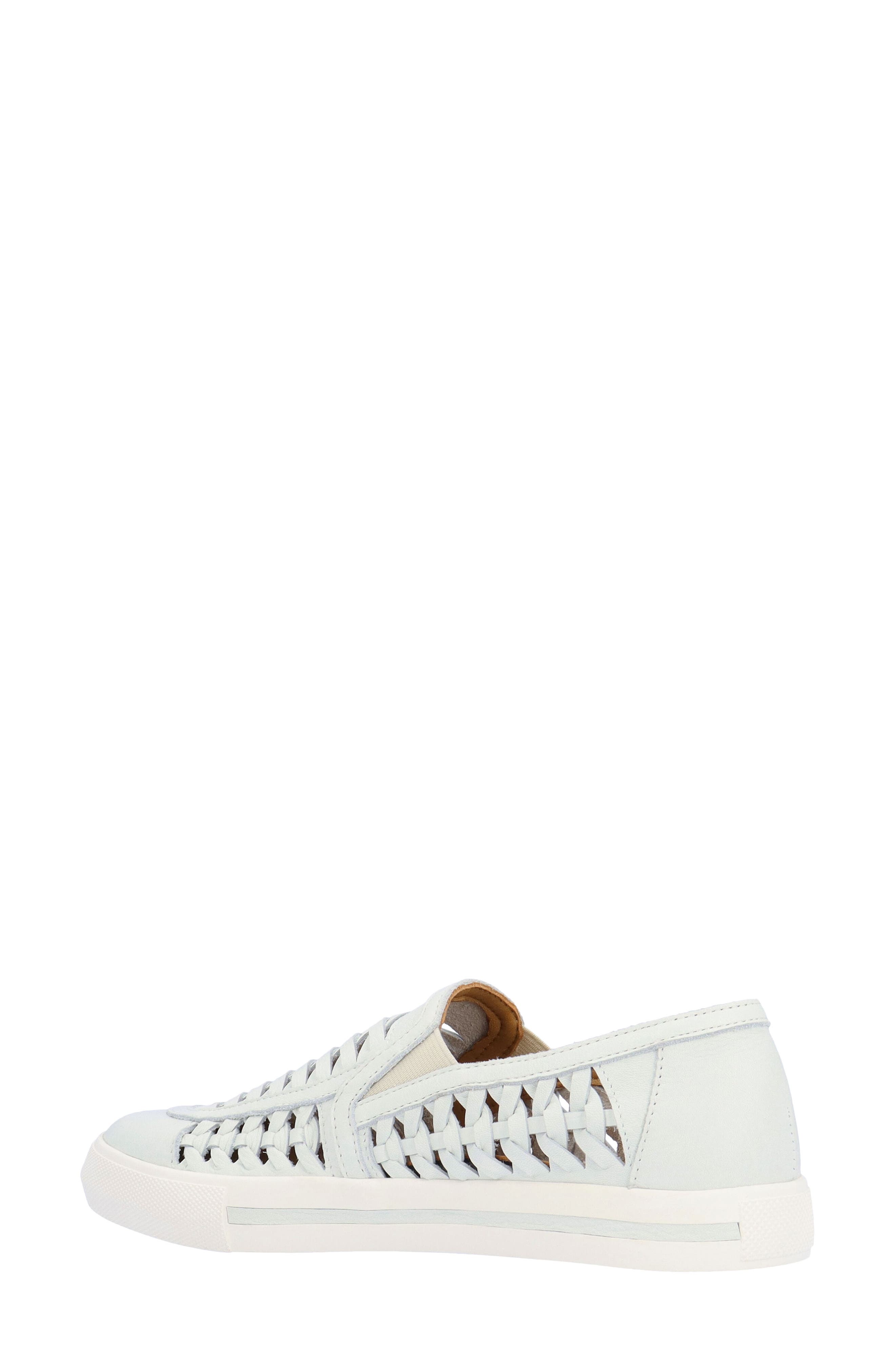L
Amour des Pieds Karsha Woven Sneaker, Alternate, color, White