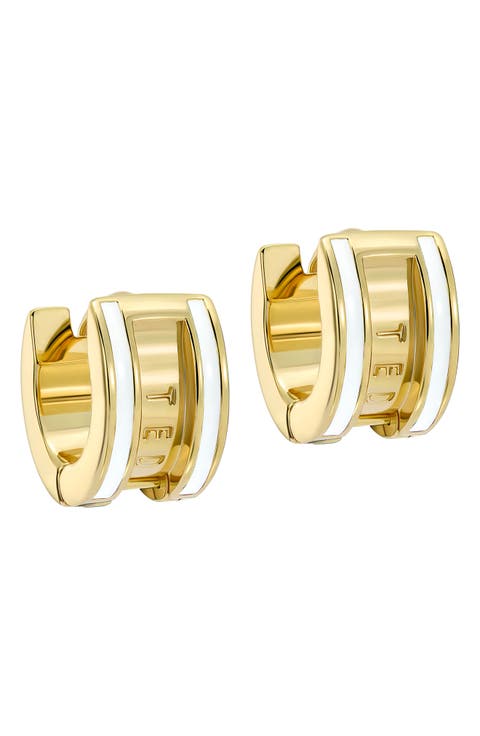 Rolo Classic Color Huggie Hoop Earrings