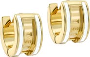 Ted Baker Rolo Classic Color Huggie Hoop Earrings