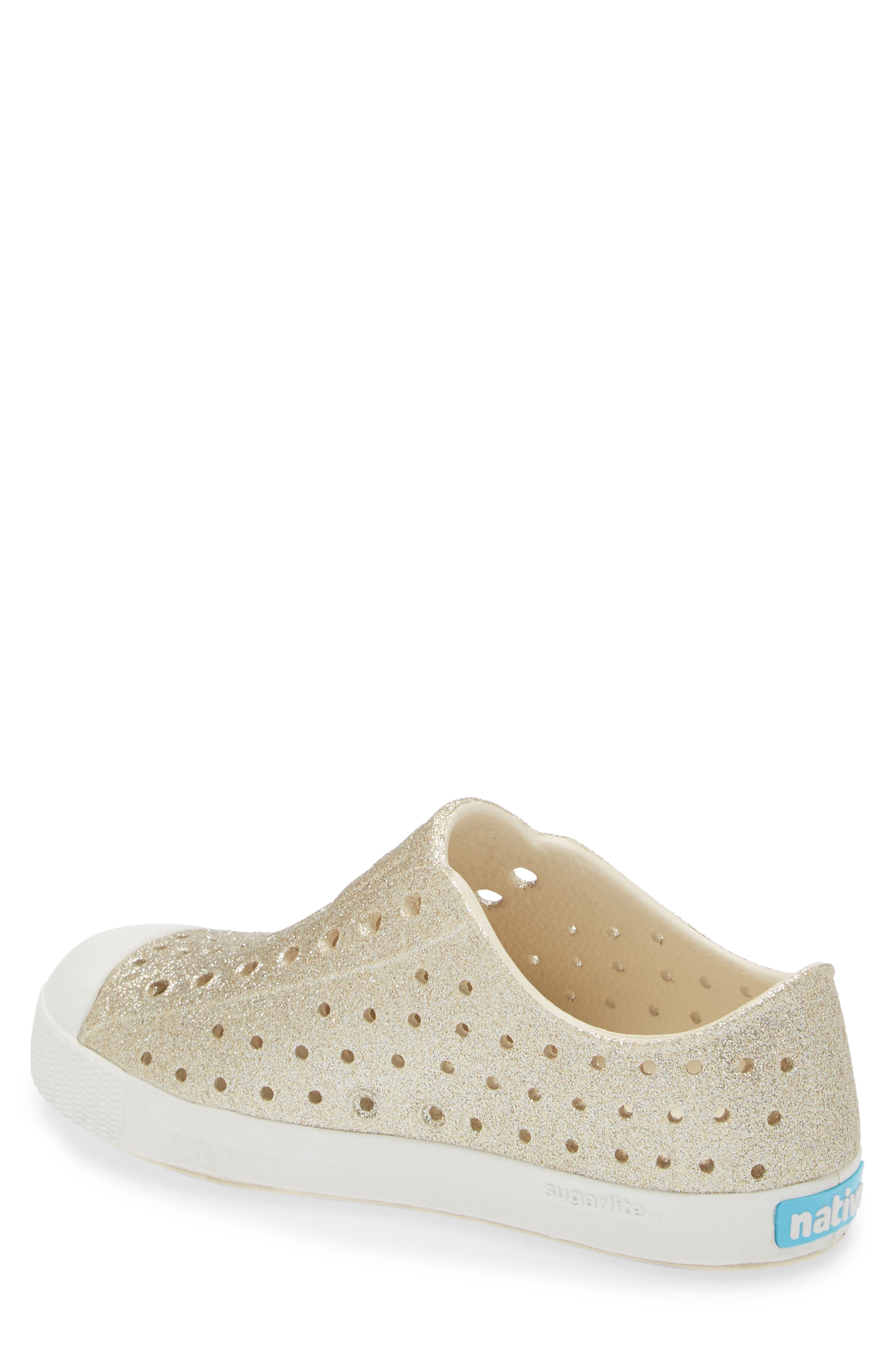 Native Shoes Jefferson Bling Glitter Slip-On Sneaker, Alternate, color, 