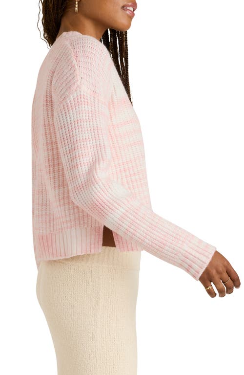 Florence By Mills V-neck Crop Sweater In Ballerina