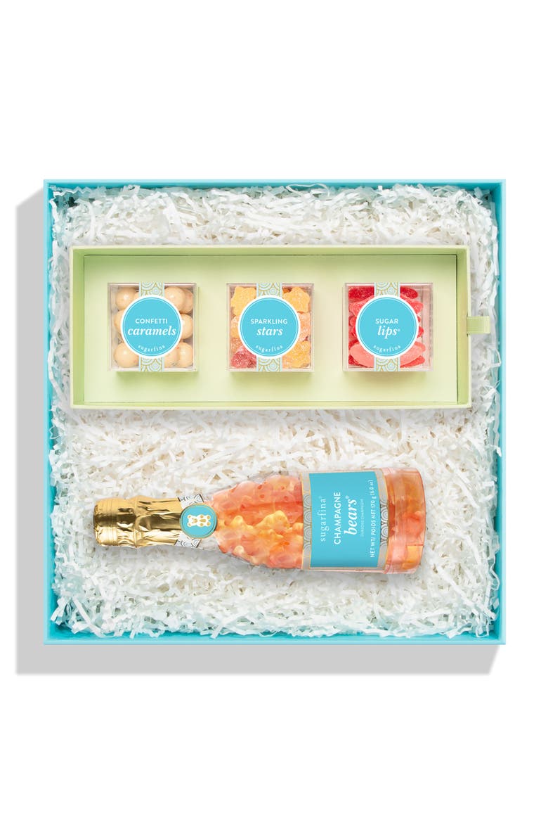 Graduation 3-Piece Bento Gift Box & Celebration Bottle Set, Main, color, NO COLOR