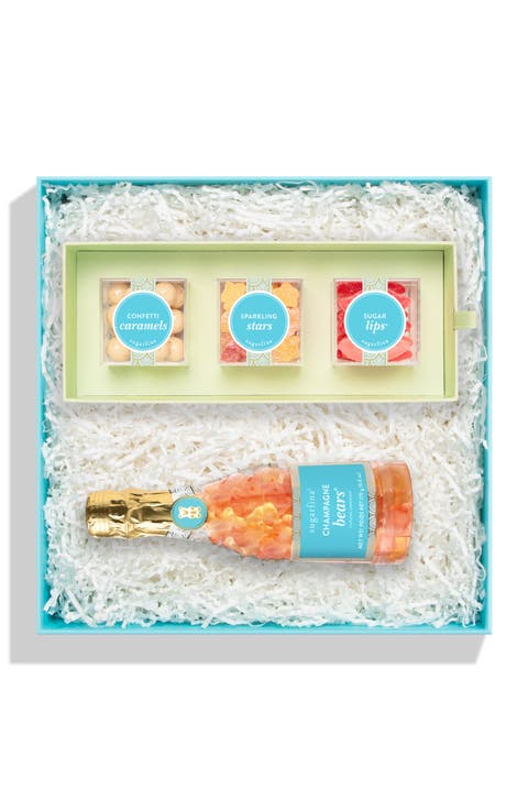 Graduation 3-Piece Bento Gift Box & Celebration Bottle Set