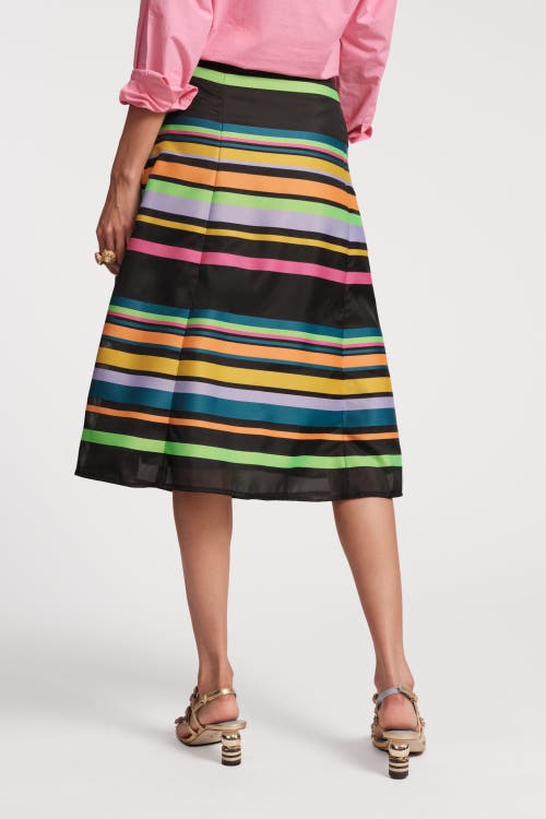 FRANCES VALENTINE FRANCES VALENTINE MERCER STRIPED MAXI SKIRT
