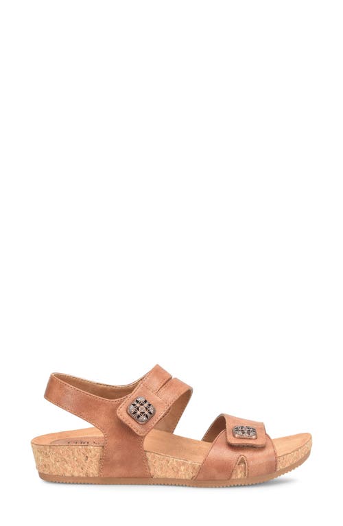 Eurosoft Gallantin Wedge Sandal In Luggage