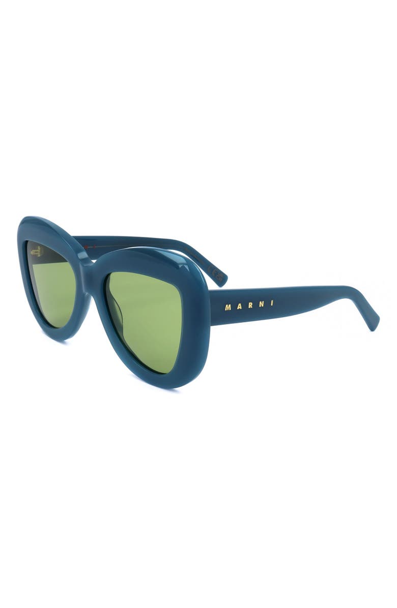 Marni 55mm Cat Eye Sunglasses, Alternate, color, 