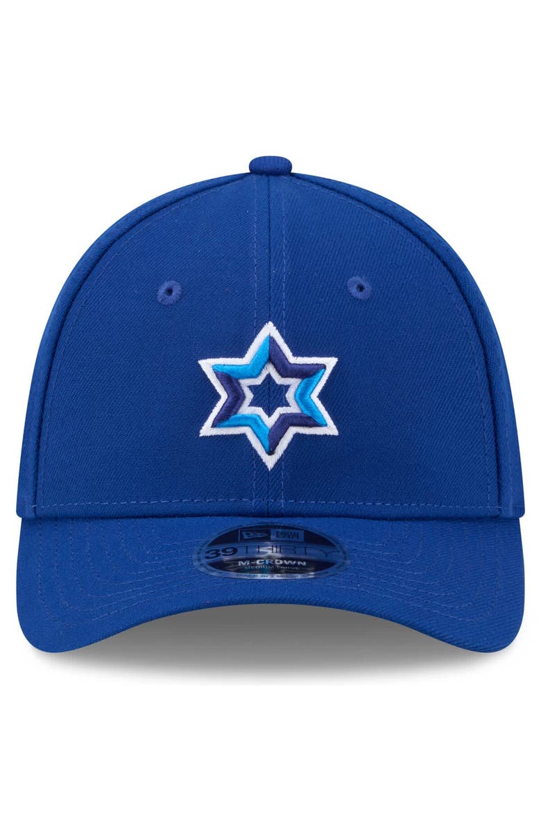 New Era Men's New Era  Blue Israel Baseball 2026 World Baseball Classic M-Crown 39THIRTY Flex Hat, Alternate, color, Blue
