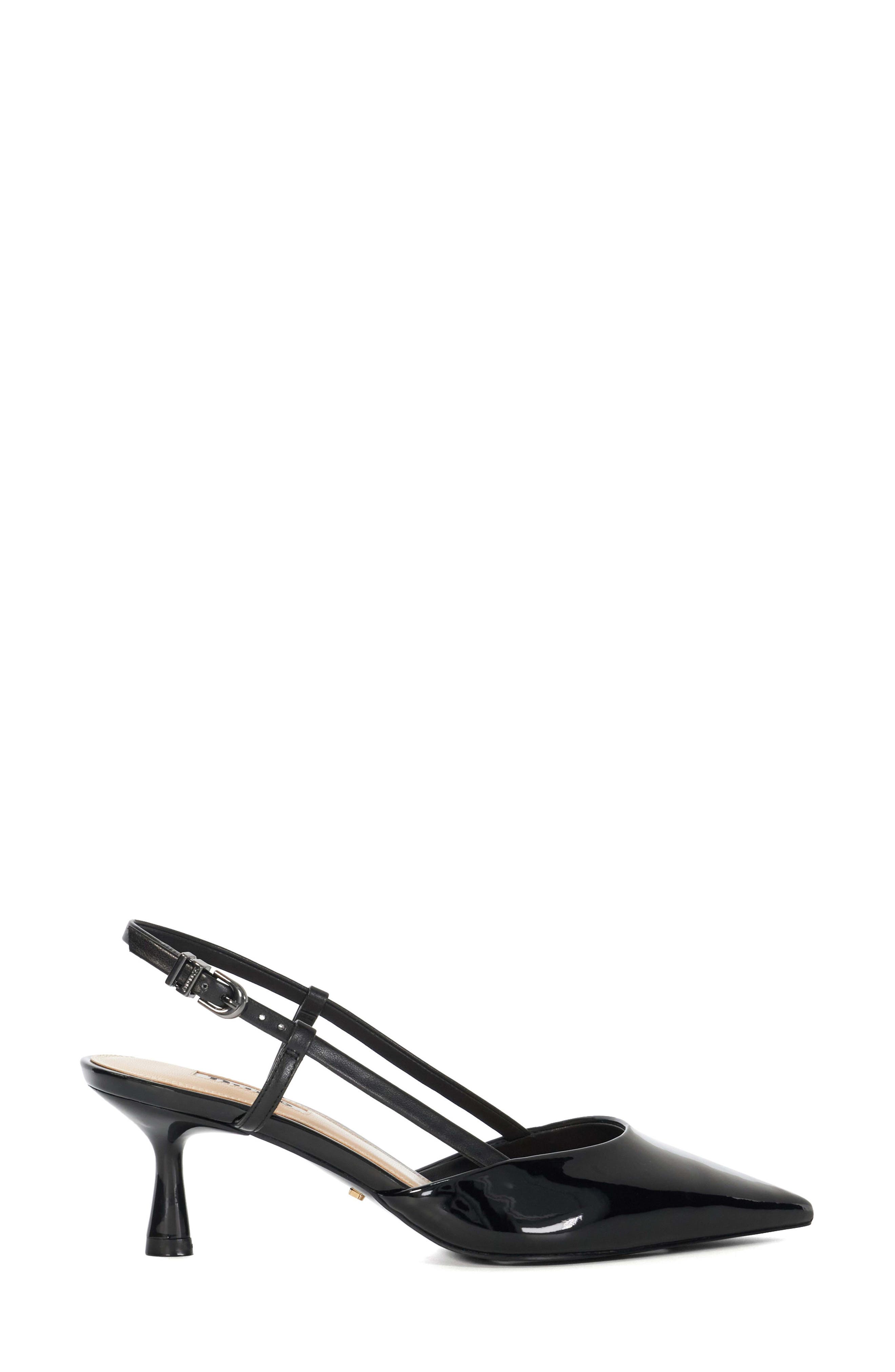 Dune London Classify Pointed Toe Slingback Pump, Alternate, color, 