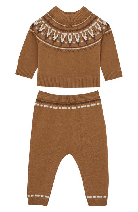 Farley Cashmere Sweater & Leggings Set (Baby)
