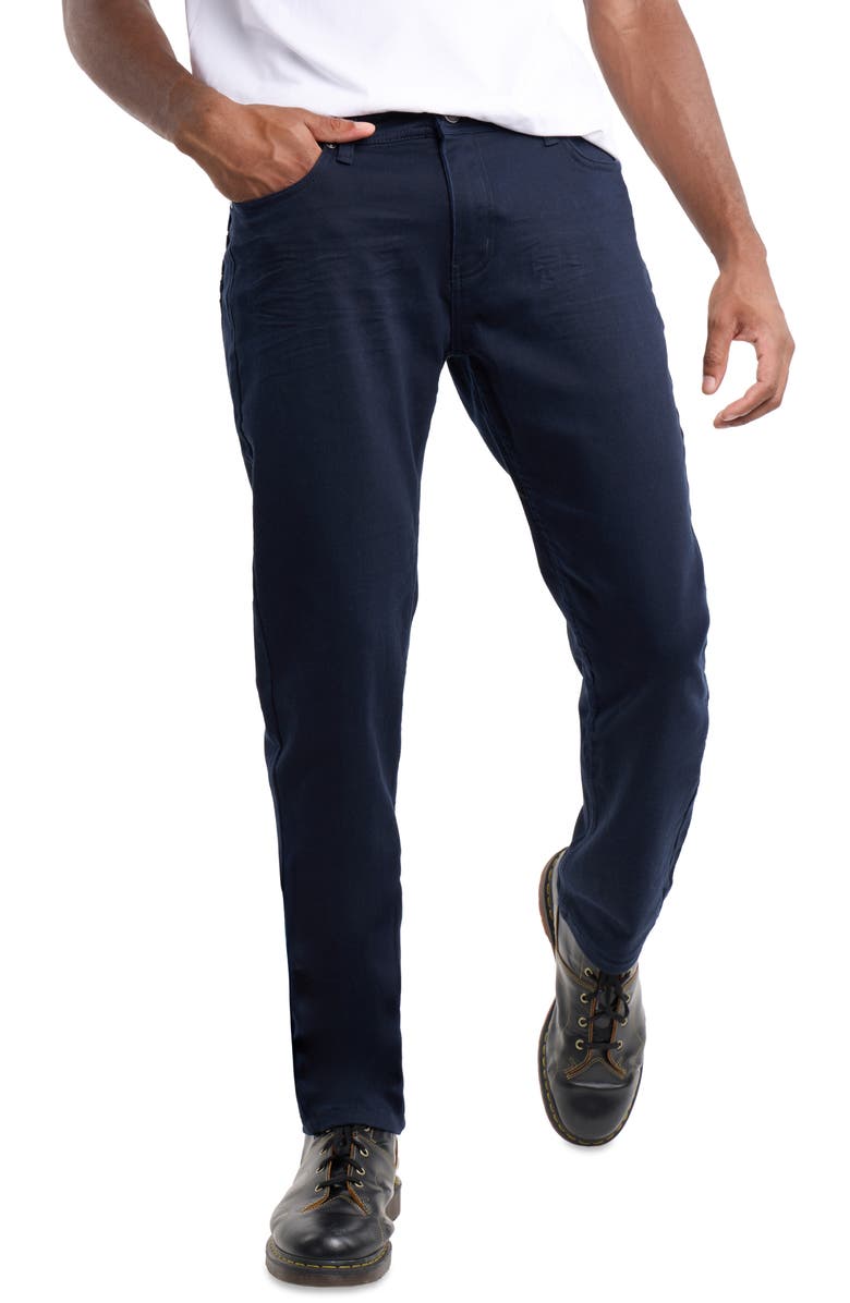 XRAY Commuter Stretch Cotton Blend Pants, Alternate, color, Navy