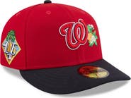 New Era Men's New Era Red/Navy Washington Nationals 2026 Spring Training Low Profile 59FIFTY Fitted Hat