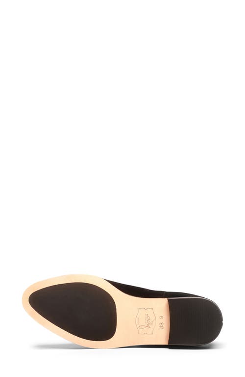 Anthony Veer Michelle Chelsea Boot In Black Suede