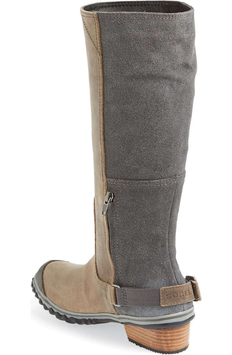 SOREL 'Slim' Waterproof Tall Boot, Alternate, color,