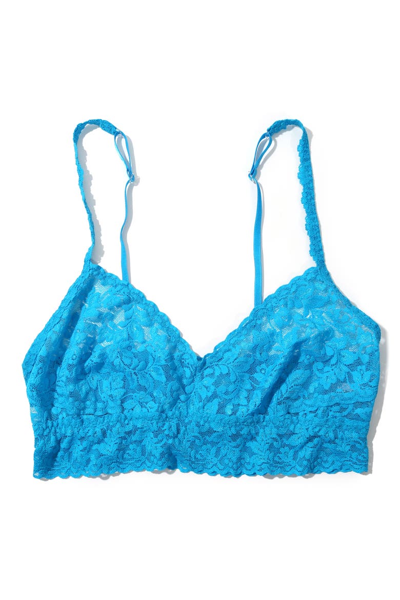 Retro Longline Bralette, Alternate, color, OCEAN EYES BLUE