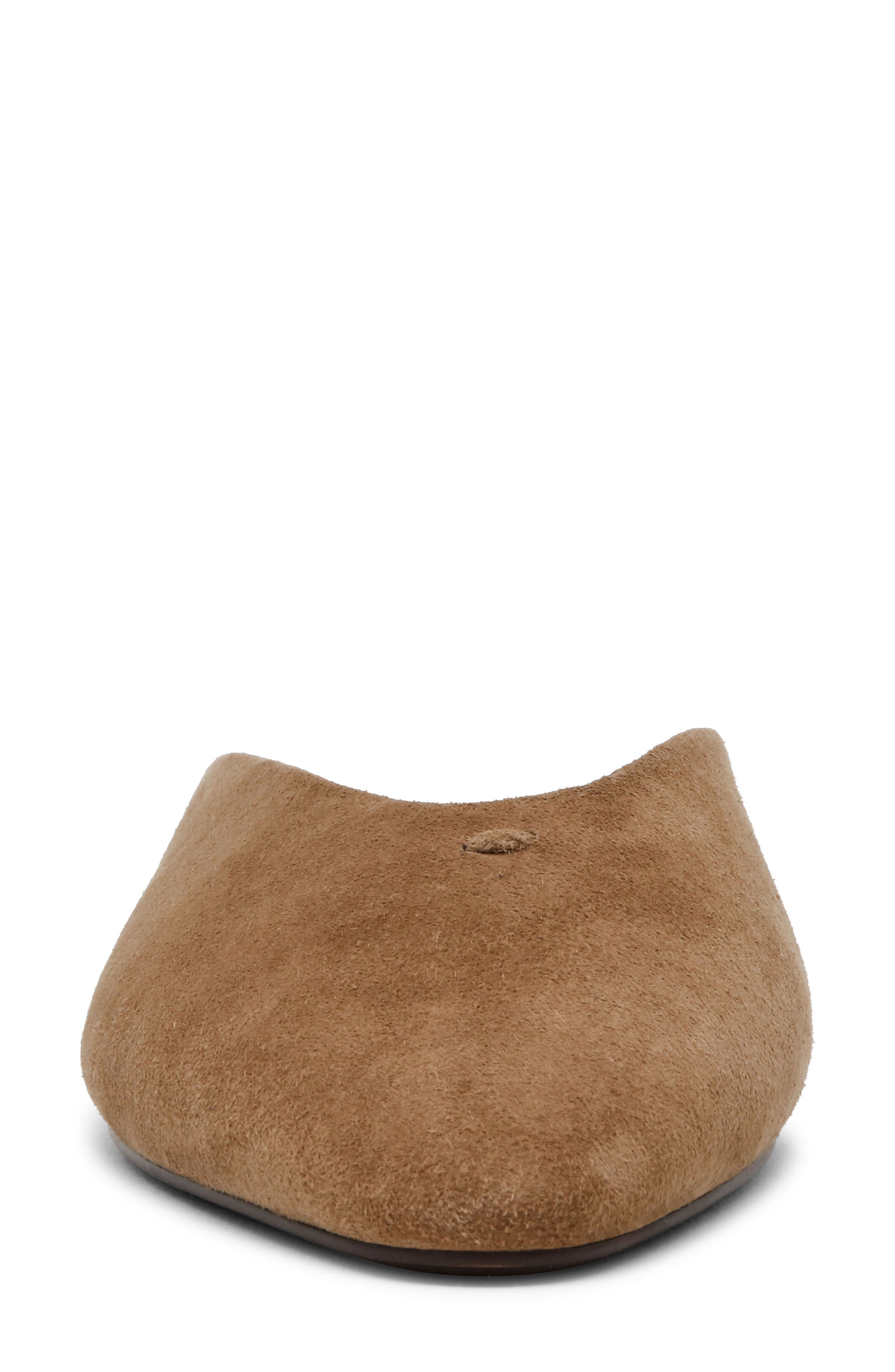 Sherman Mule, Alternate, color, TAN SUEDE
