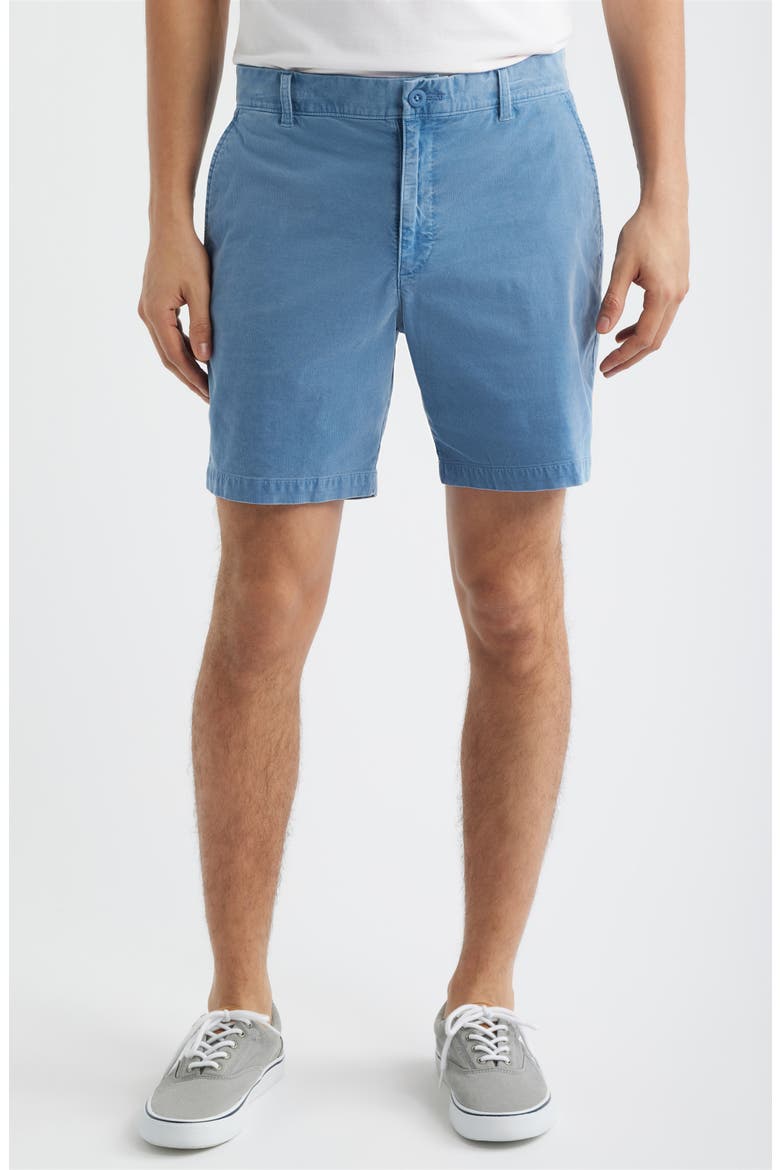 Barchers Corduroy Shorts, Main, color, LAGUNA BLUE