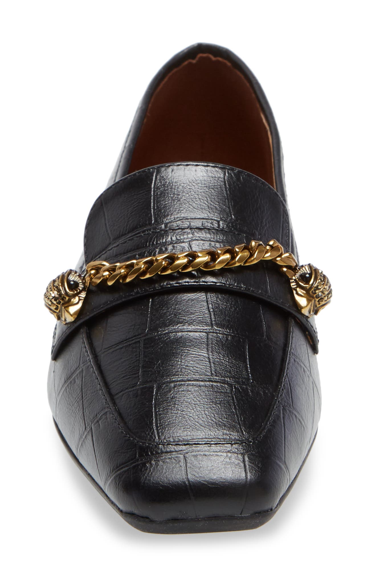 Kurt Geiger London Camilla Croc Embossed Loafer, Alternate, color, 