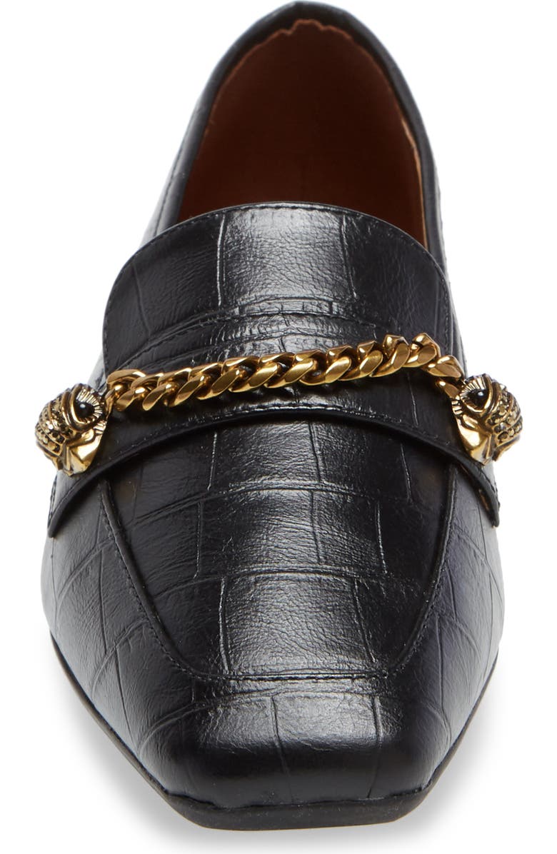 Kurt Geiger London Camilla Croc Embossed Loafer, Alternate, color,