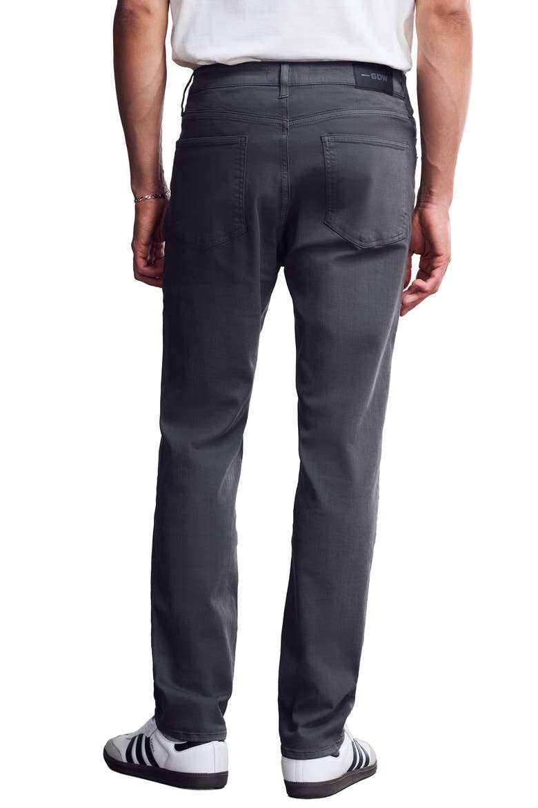 Route Athletic Fit Tapered Leg Jeans, Alternate, color, DARK GREY