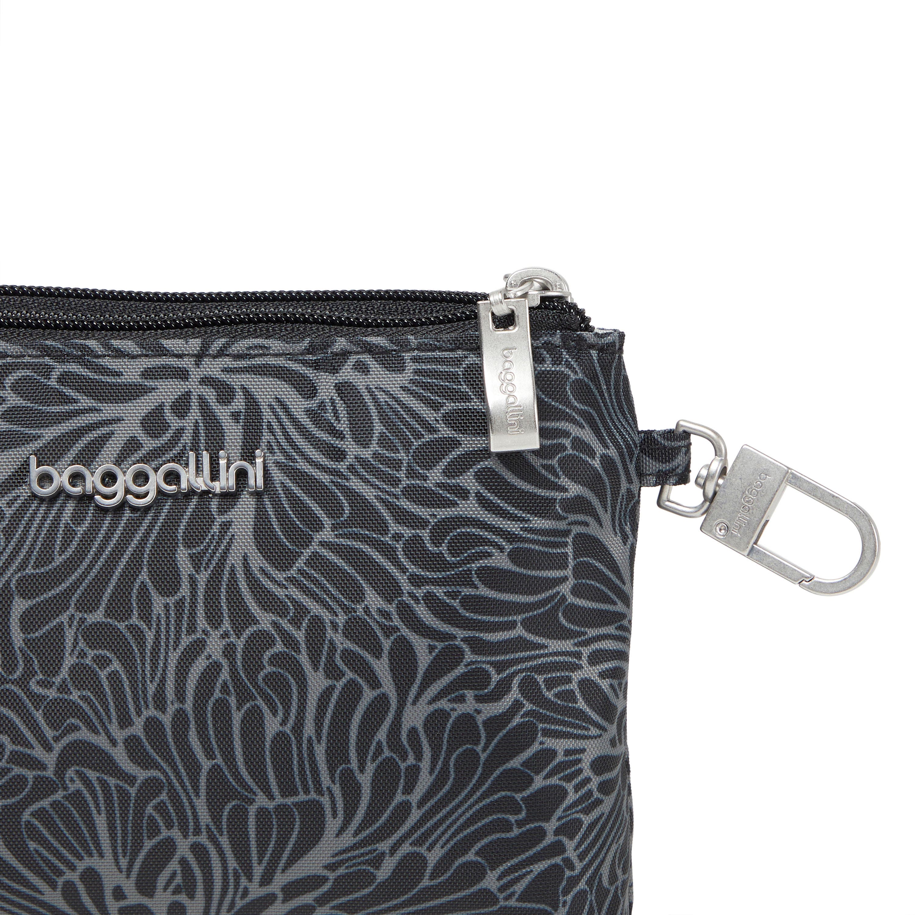 On the Go Daily RFID Zip Pouch, Alternate, color, Midnight Blossom
