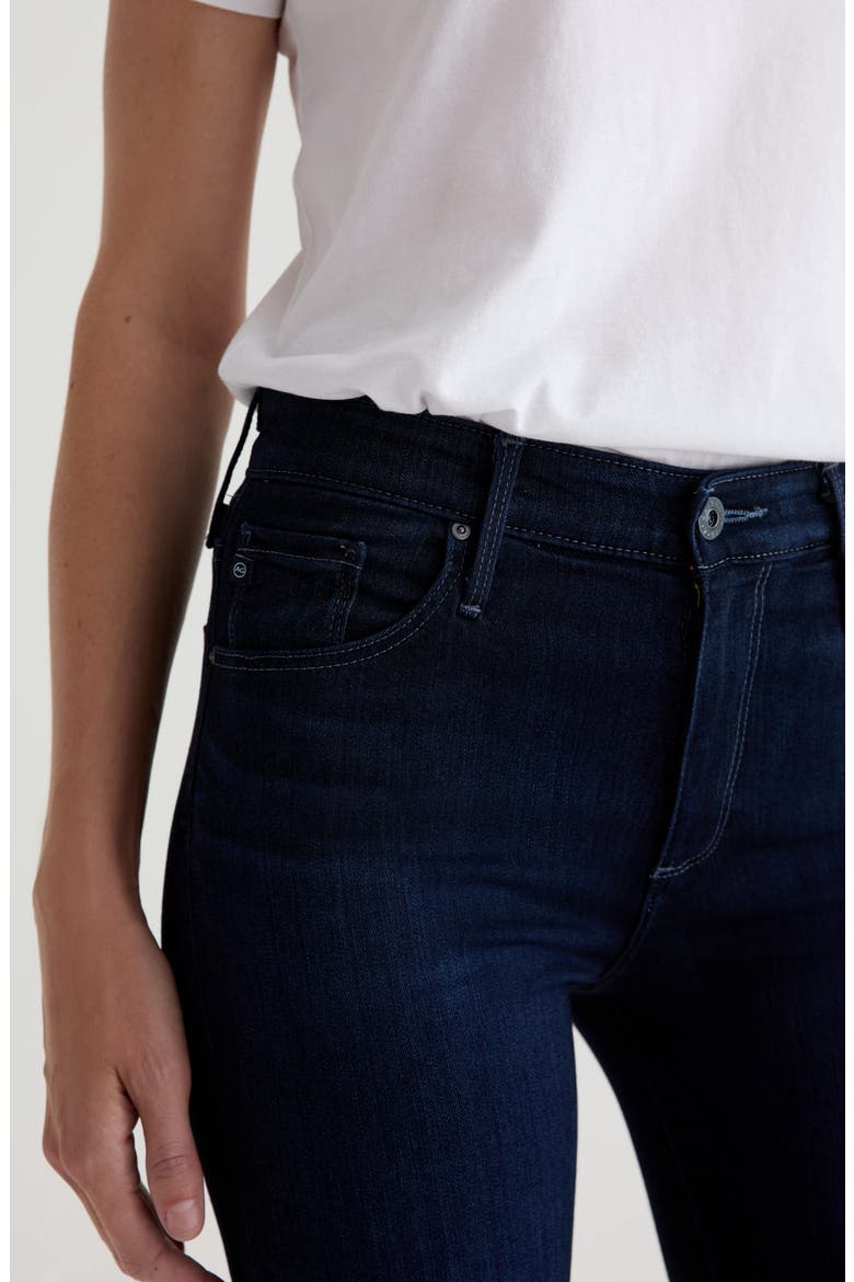 Farrah Mid Rise Skinny Jeans (Nordstrom Exclusive), Alternate, color, BLUE BASIN