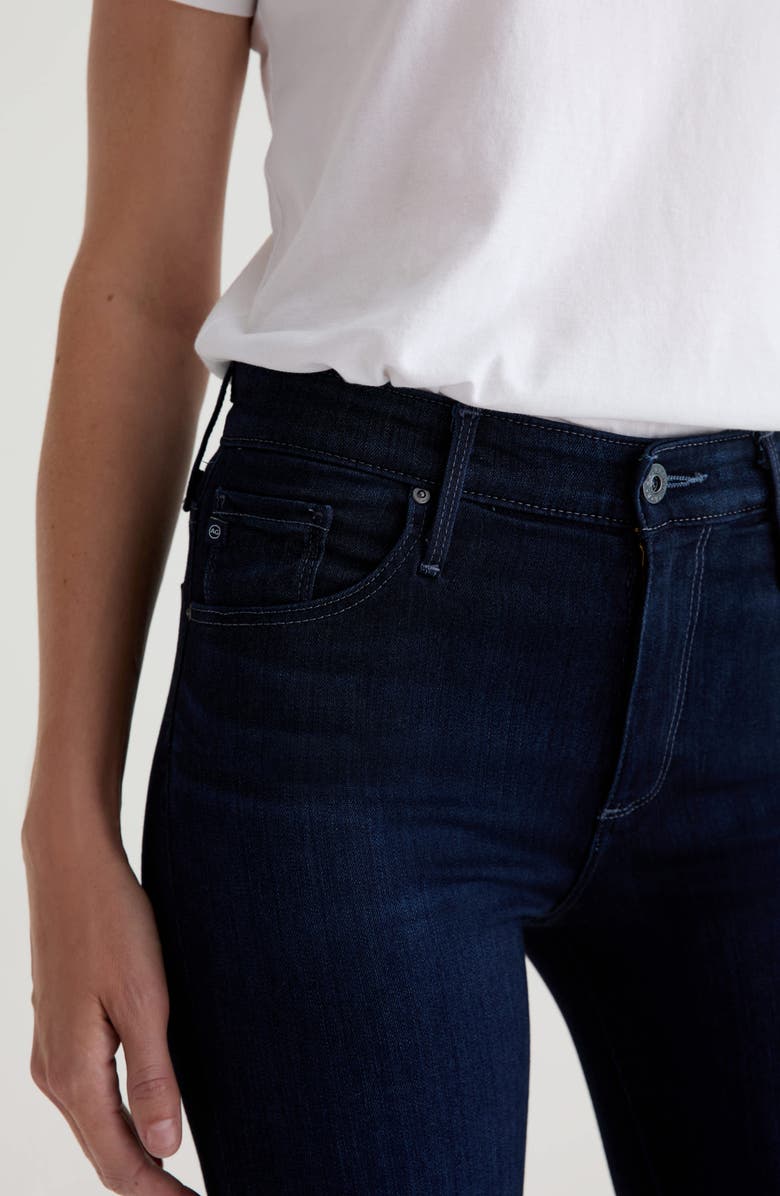AG Farrah Mid Rise Skinny Jeans, Alternate, color, Blue Basin