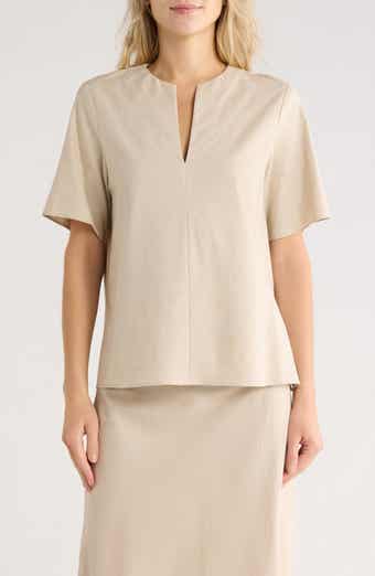 Vince Easy Split Neck Top