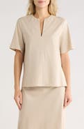 Vince Easy Split Neck Top