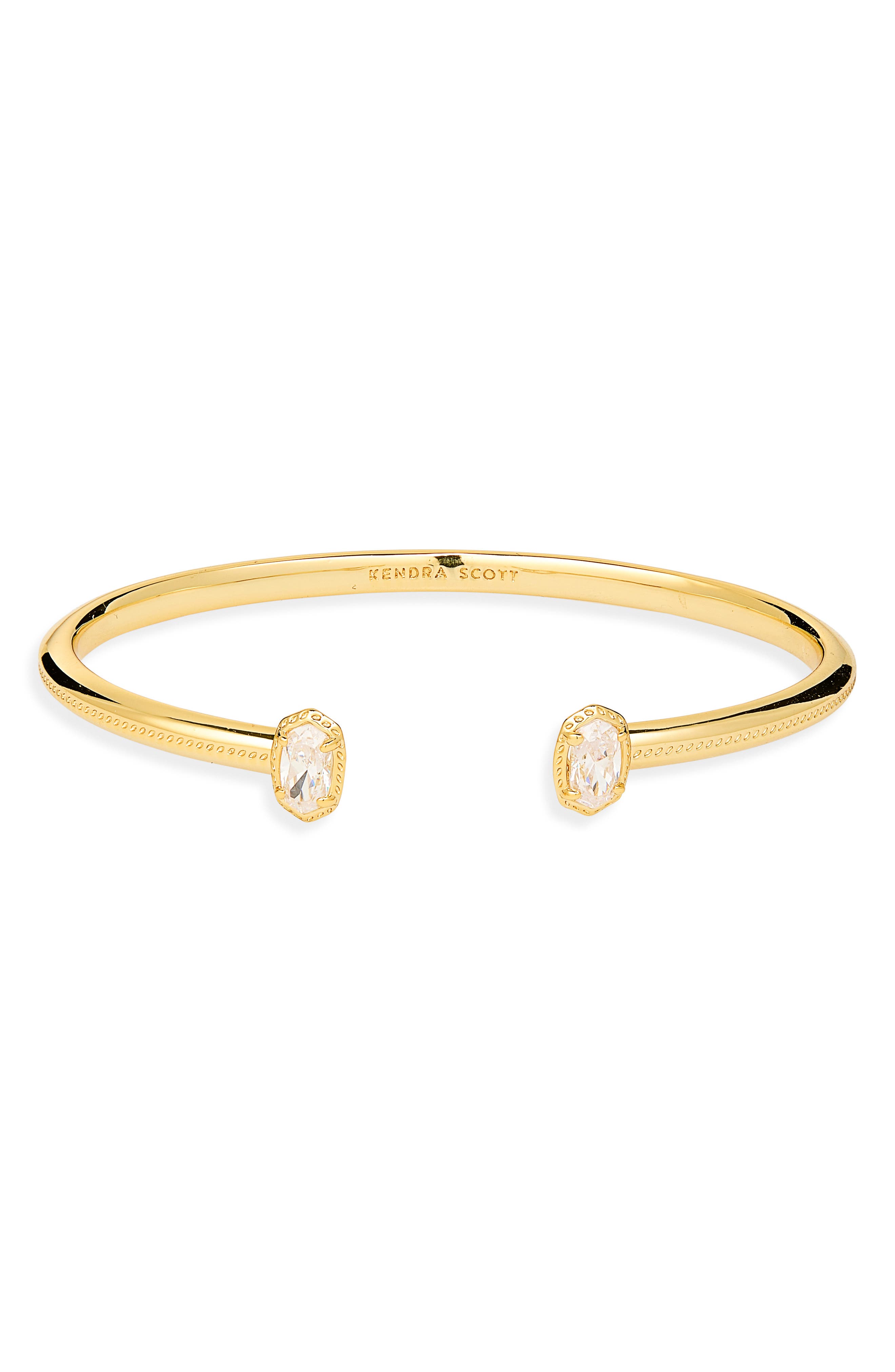 selected GOLD WHITE CZ S/M