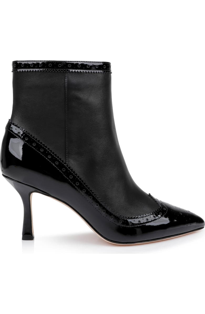 L'AGENCE Ember Wingtip Pointed Toe Bootie, Alternate, color,