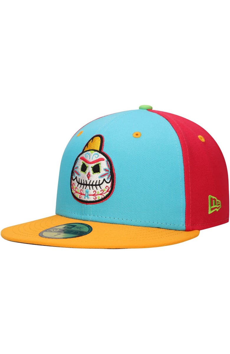 New Era Men's New Era Blue Peces Dorados de Altoona Copa de la Diversión 59FIFTY Fitted Hat, Alternate, color, Blue