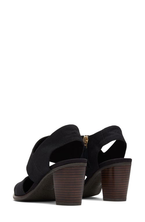 Toms Majorca Cutout Pump In Black